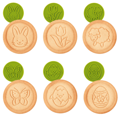 Tescoma Cookie stamp DELÍCIA, 6 Easter motifs