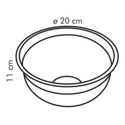 Tescoma Stainless steel bowl DELÍCIA¤20cm, 2.5 l