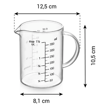 Tescoma Glass measuring vessel DELÍCIA, 0.35 l