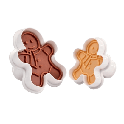 Tescoma Cookie cutters with stamp DELÍCIA, 2 pcs, figures Product code 630858.00 Product line: DELÍCIA
