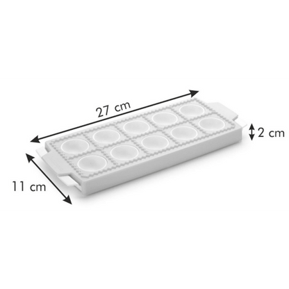 Tescoma Mould for round ravioli DELÍCIA, 10 pcs