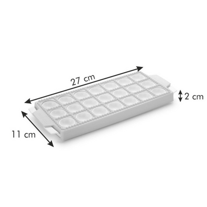 Tescoma Mould for round raviolini DELÍCIA, 21 pcs