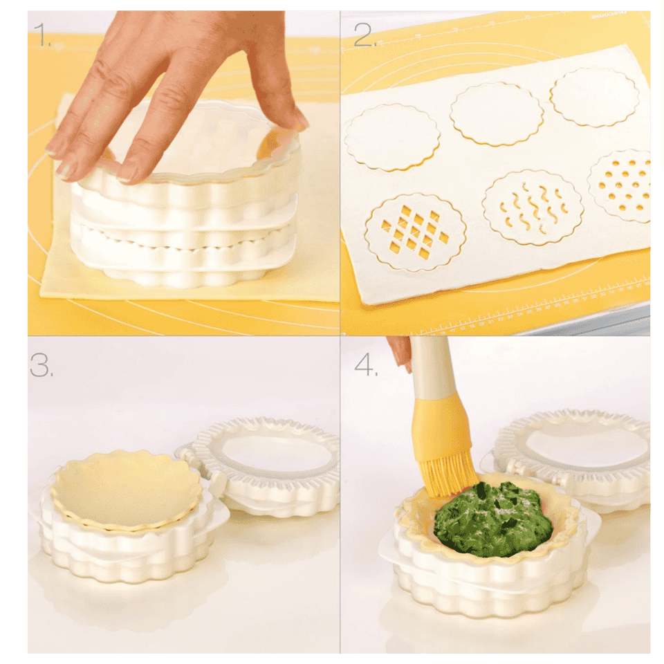 Tescoma Filled lattice pastry maker DELÍCIA,3pat