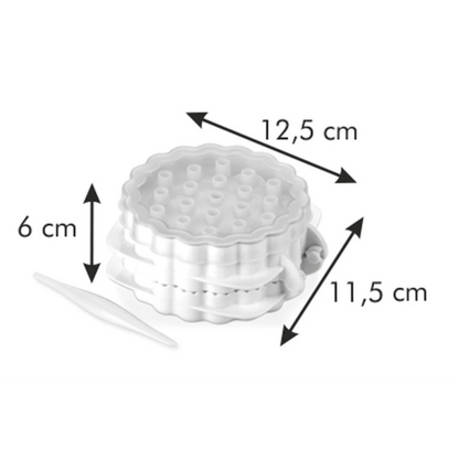 Tescoma Filled lattice pastry maker DELÍCIA,3pat