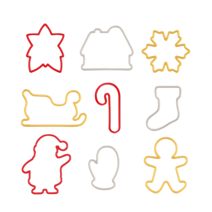 Tescoma Christmas cookie cutters DELÍCIA, 9 pcs