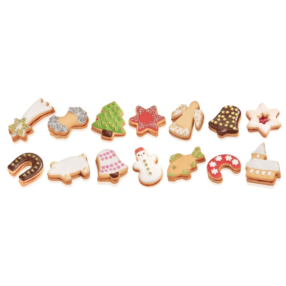 Tescoma Christmas cookie cutters DELÍCIA, 13 pcs