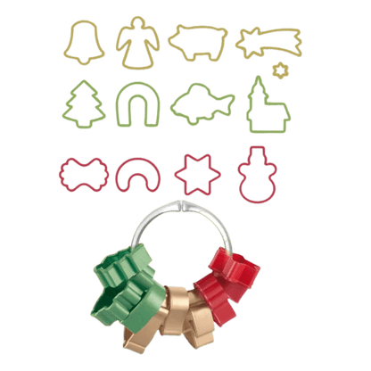 Tescoma Christmas cookie cutters DELÍCIA, 13 pcs