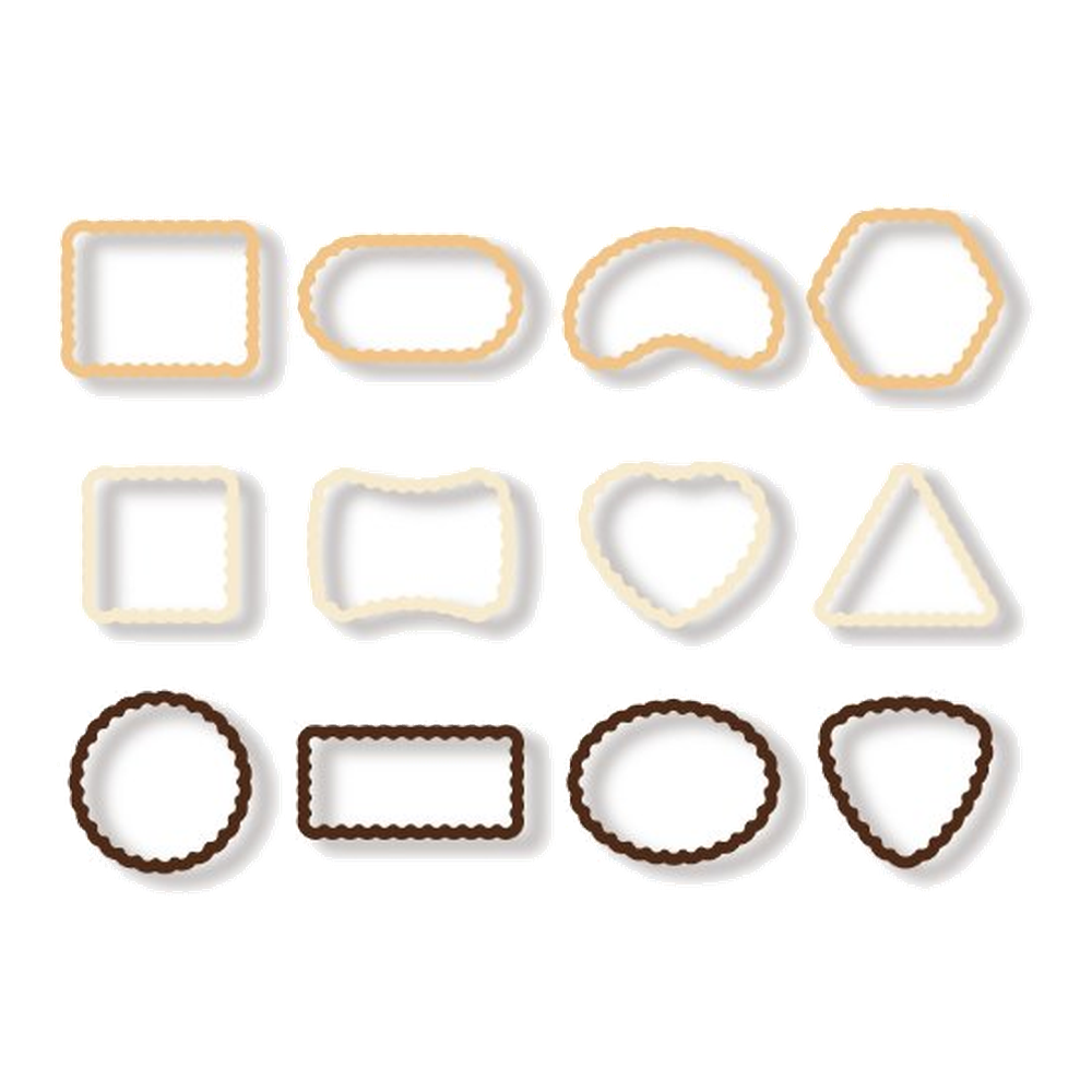 Tescoma Delícia Cookie Cutters Biscuits 12 pcs