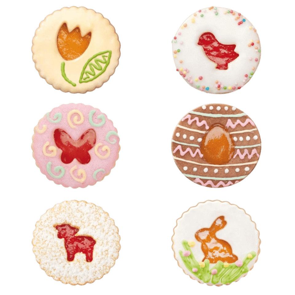 Tescoma Easter shortbread cookie cutters DELÍCIA, 8 pcs