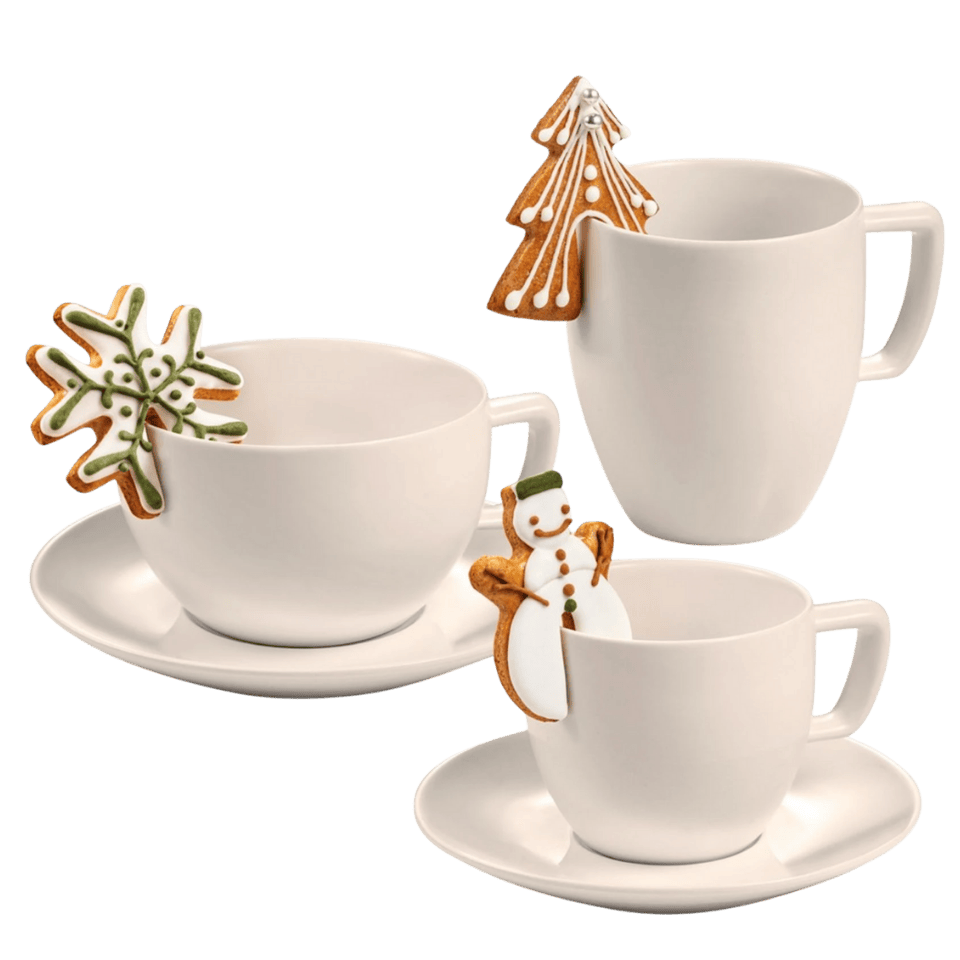 Tescoma Cup rim cookie cutters DELÍCIA, 5 pcs, Christmas