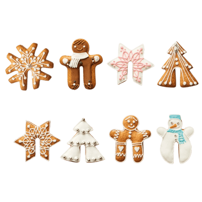 Tescoma Cup rim cookie cutters DELÍCIA, 5 pcs, Christmas