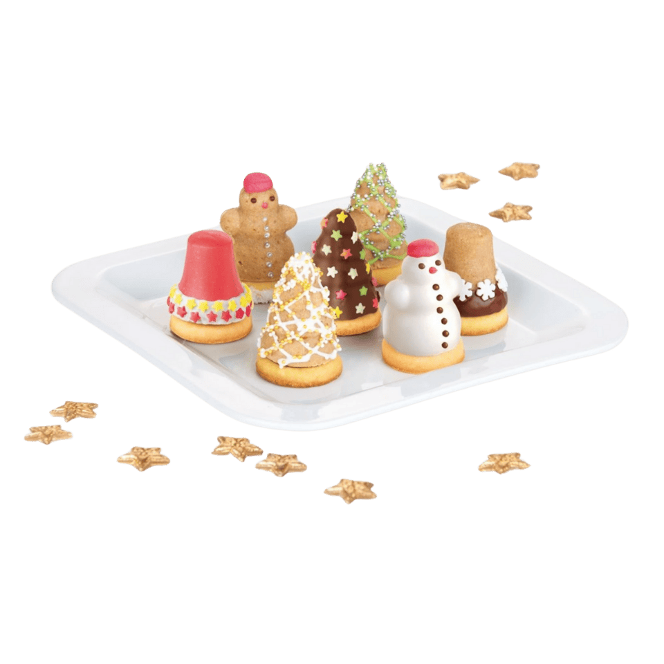 Tescoma Moulds for filled cookies DELÍCIA, 3 Christmas shapes