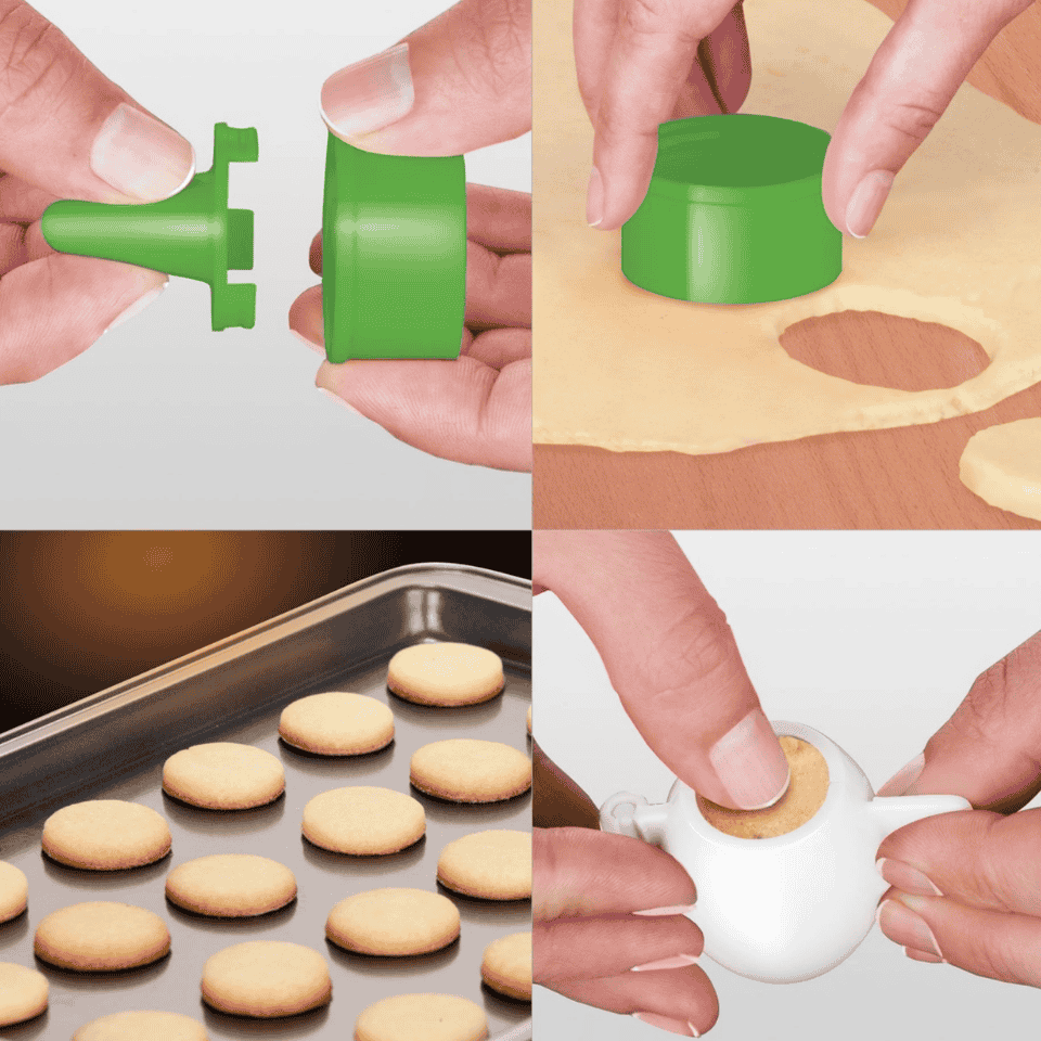 Tescoma Moulds for filled cookies DELÍCIA, 3 Easter shapes
