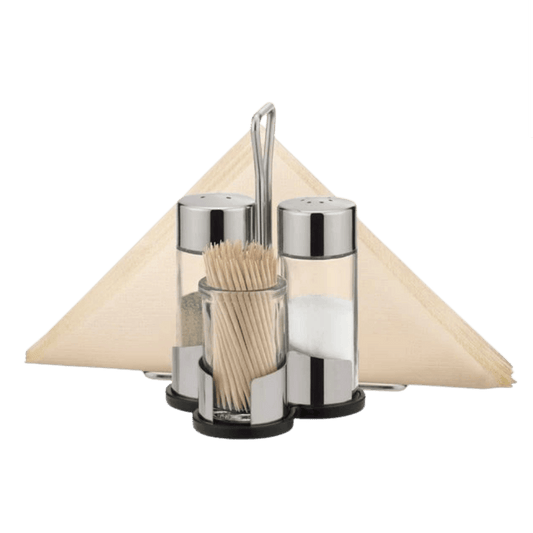 Tescoma Salt-pepper-toothpicks-napkins set CLUB
