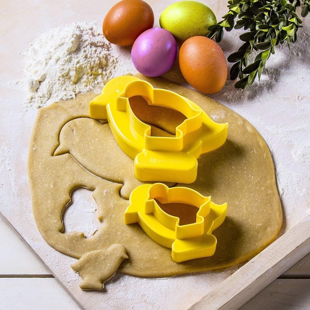 Tescoma Double-Sided Cookie Cutters Chicks, 4 Sizes Delícia