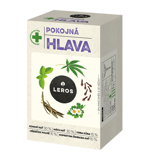LEROS Pokojná Hlava Herbal Tea