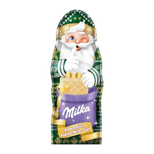 Milka Santa Claus Alpine Milk Chocolate Figure