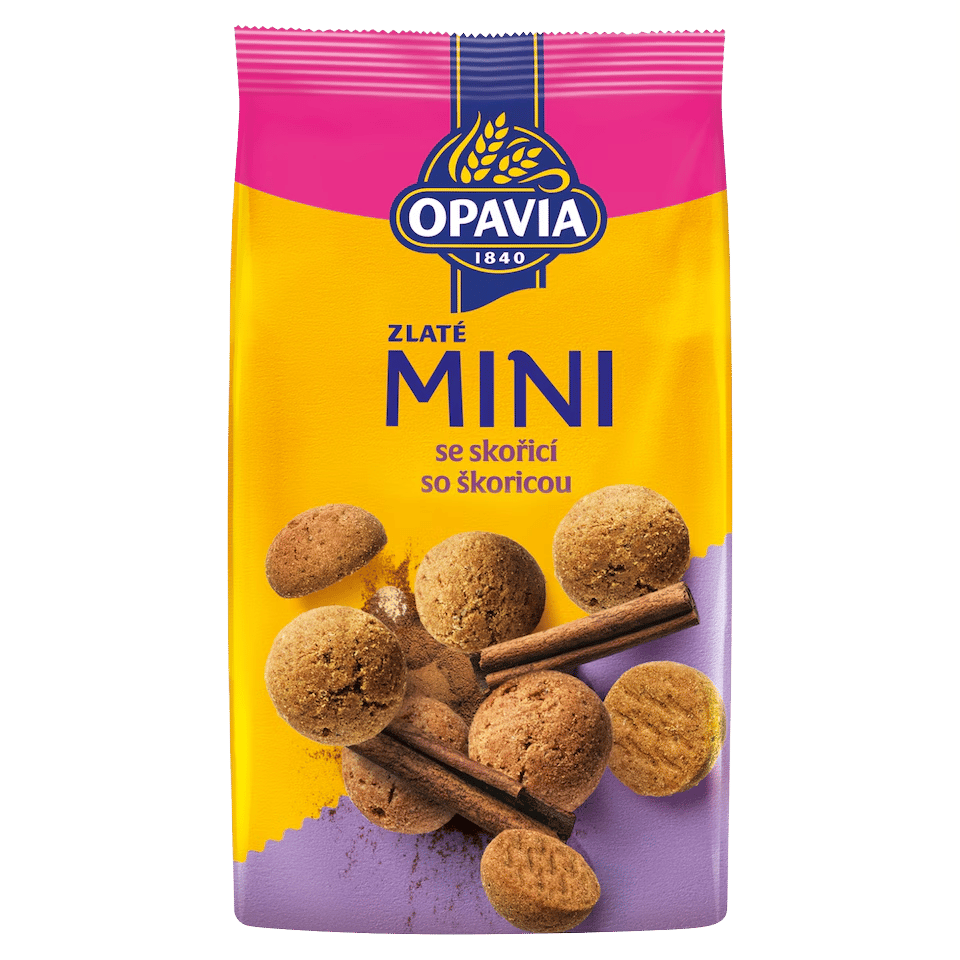 Opavia Zlaté Mini Galletas de Canela
