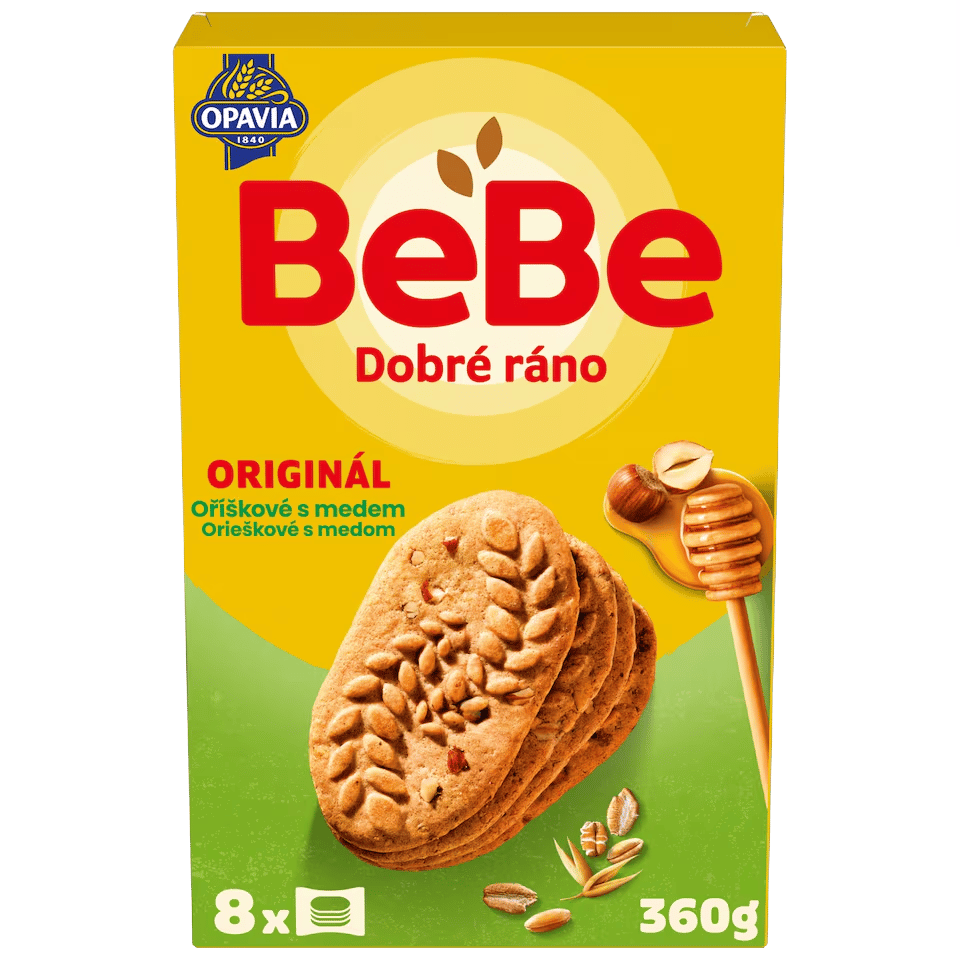 Opavia BeBe Dobré Ráno Avellanas y Miel 360g