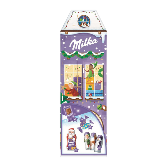 Milka 3D Advent Calendar House