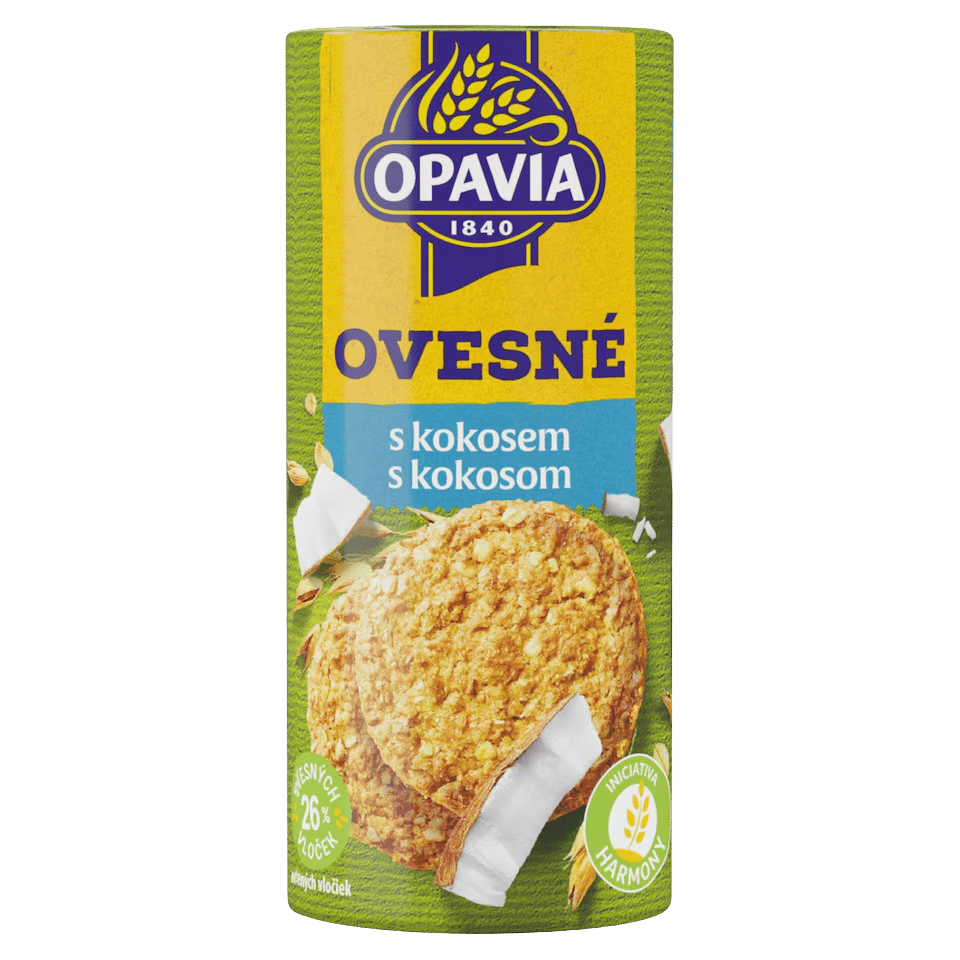 Opavia Zlaté Galletas de Avena con Coco