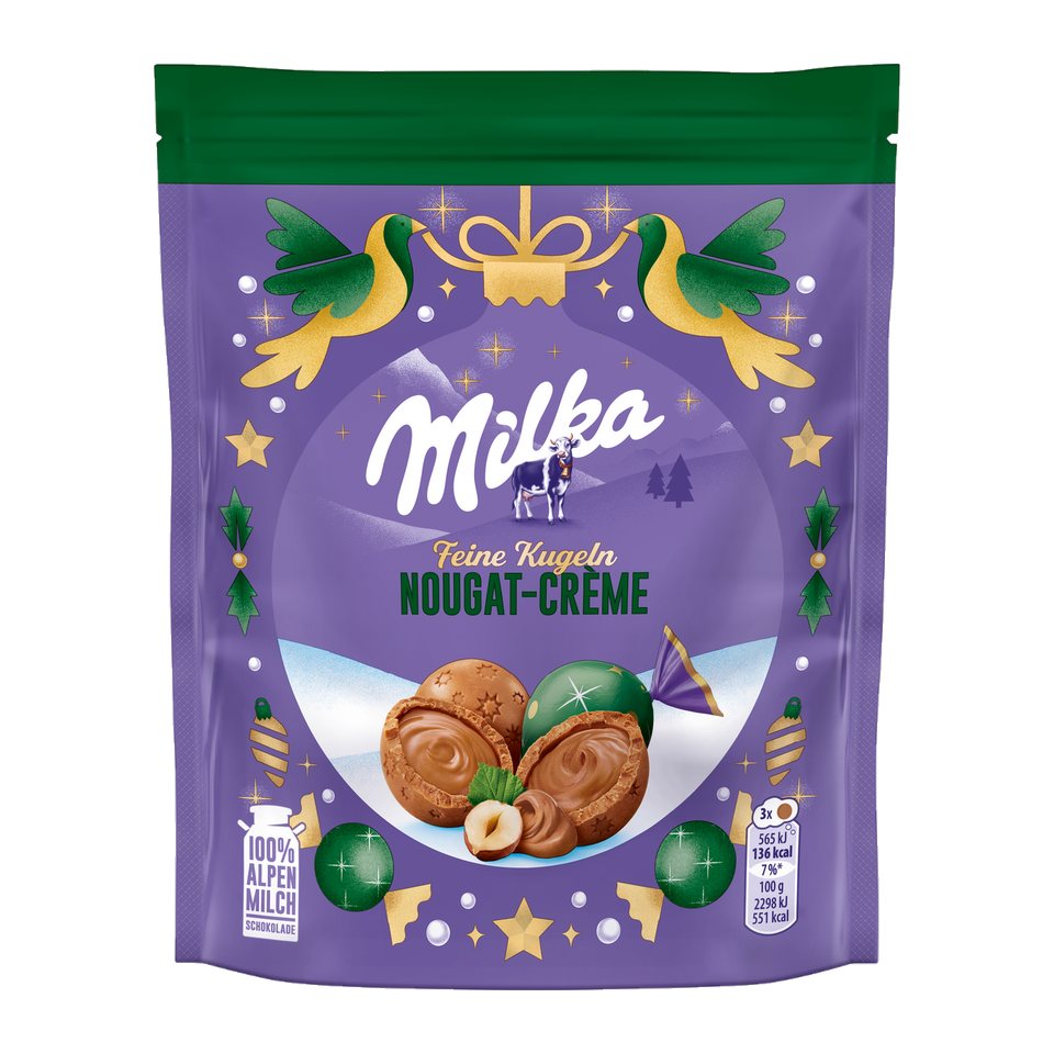 Milka Nougat Cream Balls