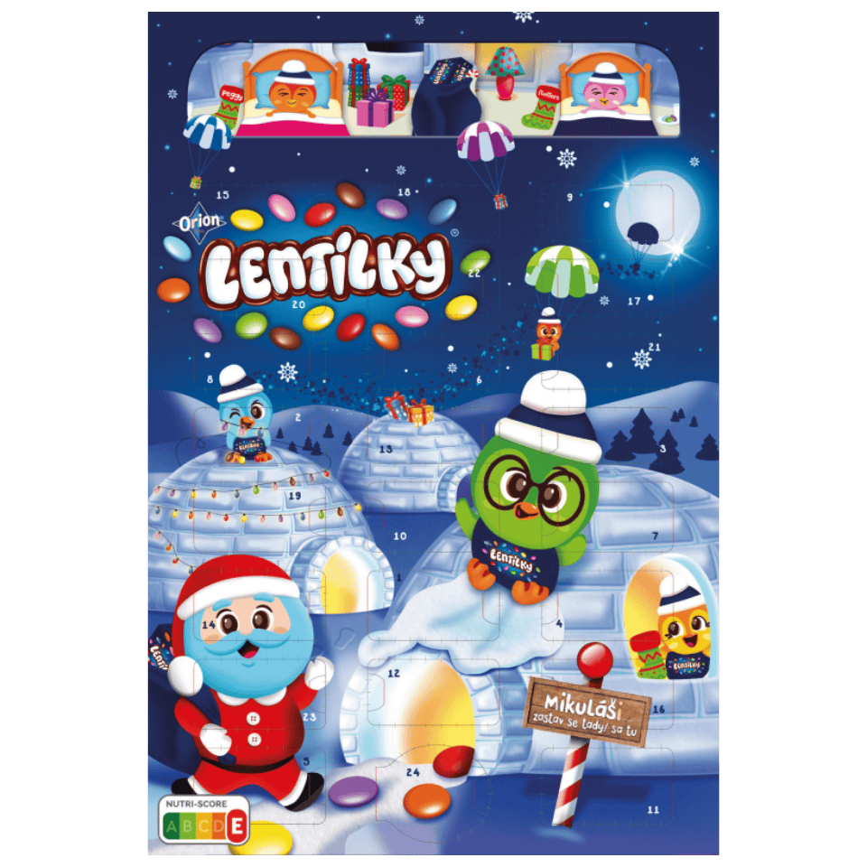 Orion-Trüffel-Milchschokolade-Figuren / Lanyzove Figurky Mlecne