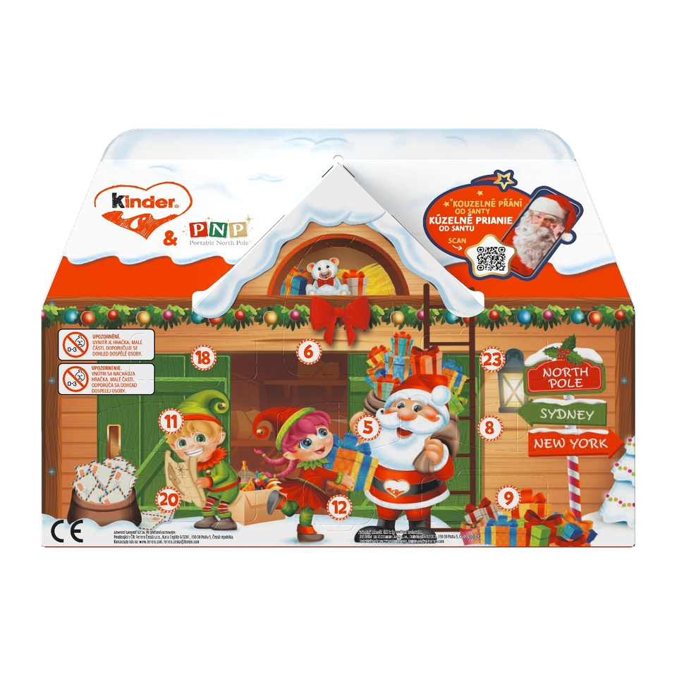 Kinder Advent Calendar 3D House 234 g