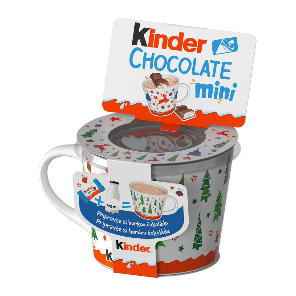 Kinder Chocolate Mini Christmas Mug Gift Set