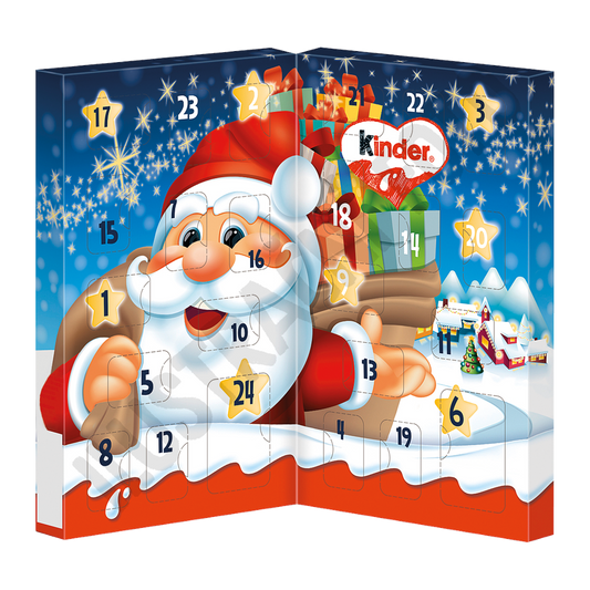 Kinder Mini Eggs Advent Calendar Santa Claus