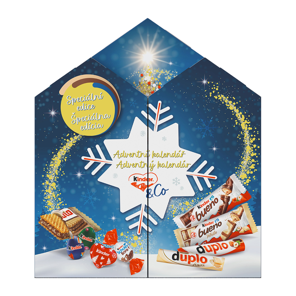 Kinder & Co. White Advent Calendar