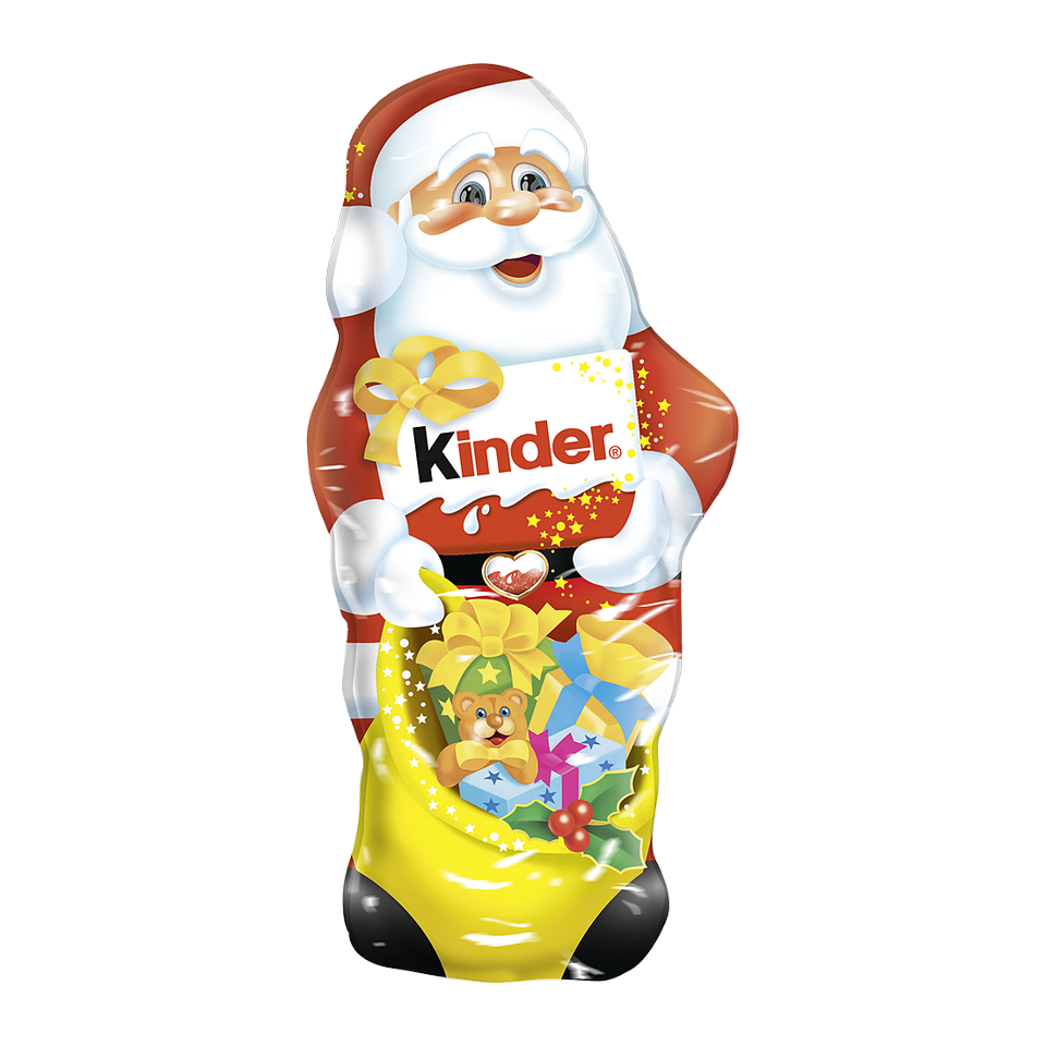 Kinder Santa Claus Small Hollow Milk Chocolate Figure