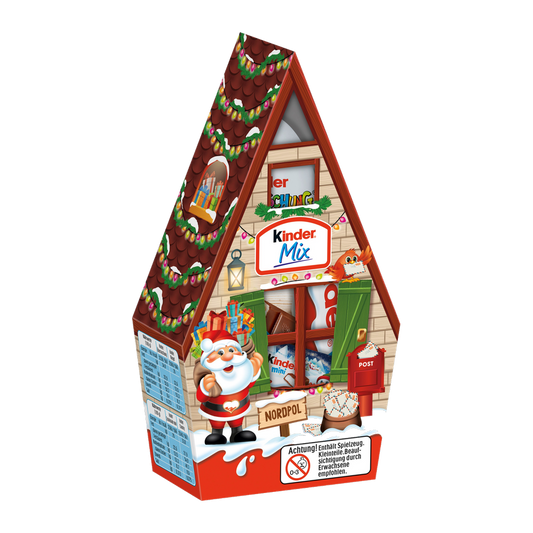 Kinder Mix Christmas House with Toy
