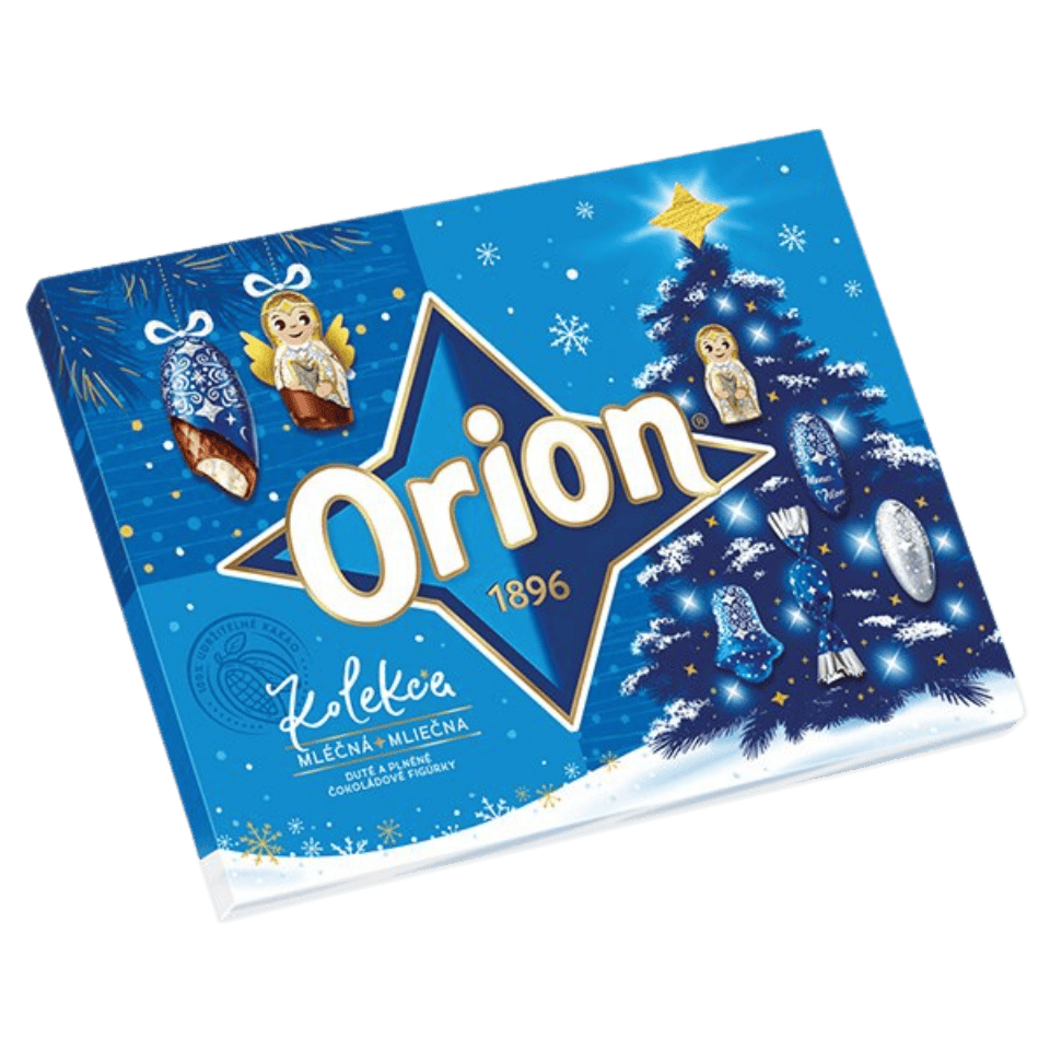 Orion-Trüffel-Milchschokolade-Figuren / Lanyzove Figurky Mlecne