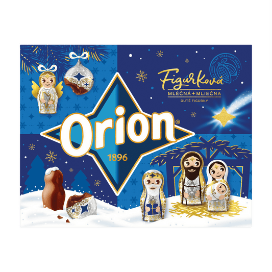 Orion-Trüffel-Milchschokolade-Figuren / Lanyzove Figurky Mlecne