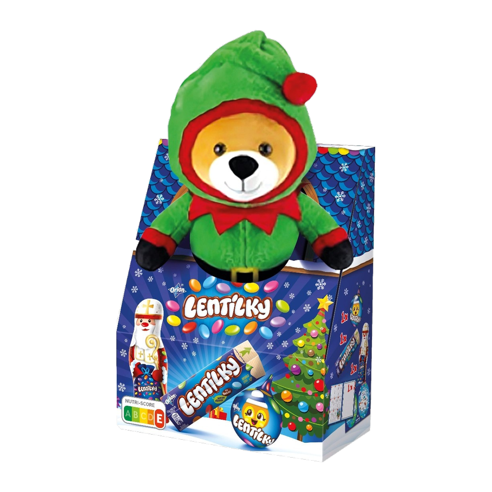 Orion Lentilky St. Nicholas Gift Pack with Plush Toy