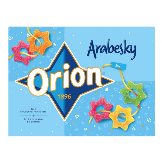Orion Arabesky – Classic Czech Fruit Jellies