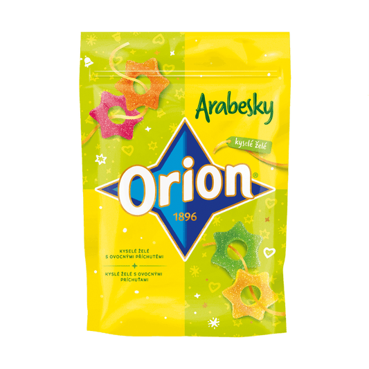 Orion Arabesky – Sour Fruit Jellies in a Bag