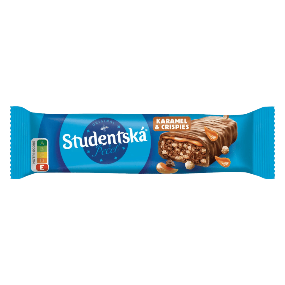 Orion Studentská Pečeť Barrita Caramelo y Crispies