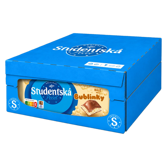 Orion Studentska Pecet Bublinky Milk Vanilla Box of 15 pcs