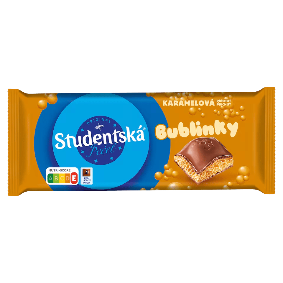 Orion Studentská Pečeť Bublinky Mjölk-Karamell