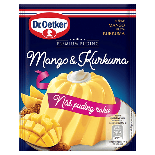 Dr. Oetker Premium Pudding – Mango & Turmeric Flavor