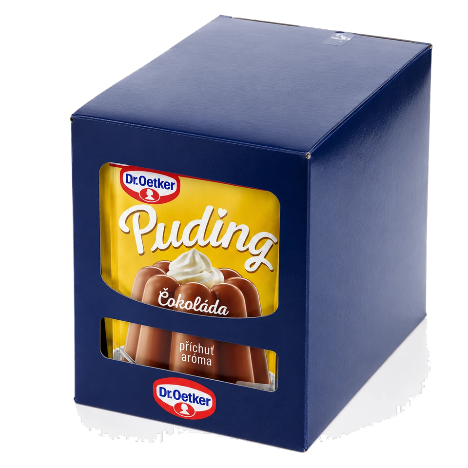 Dr. Oetker Chocolate Pudding Box of 18 pcs