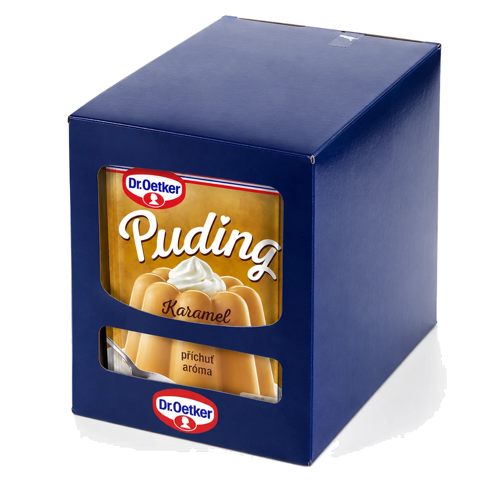 Dr. Oetker Caramel Pudding Box of 18 pcs