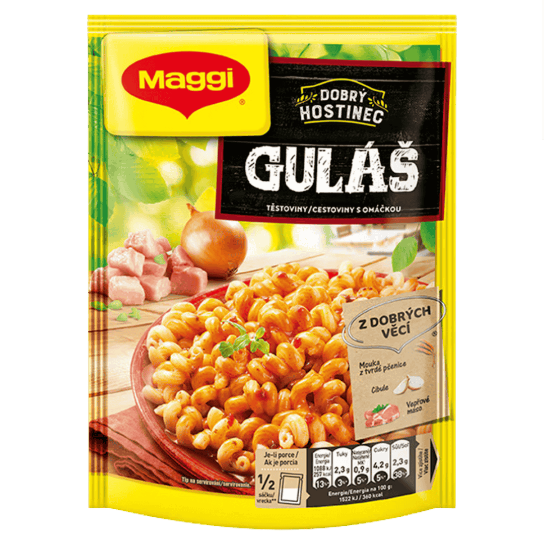 MAGGI Dobry Hostinec Goulash Sauce with Pasta
