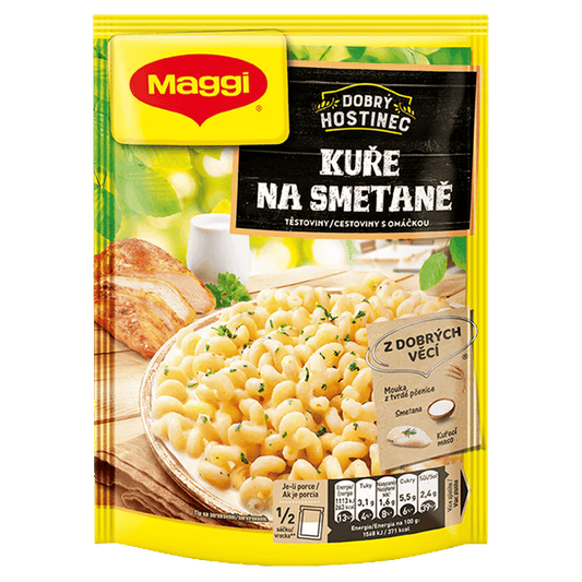 MAGGI Dobry Hostinec Chicken in Cream Sauce with Pasta