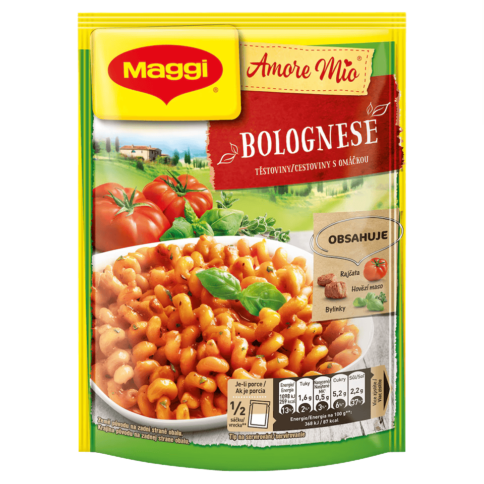MAGGI Amore Mio Bolognese with Pasta