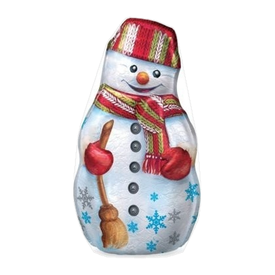 Figaro Snowman Milk Chocolate Figure
