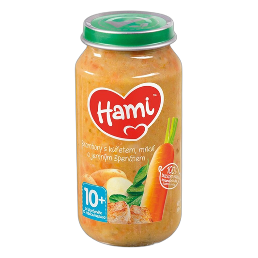 Hami Chicken with Potato, Carrot & Spinach Baby Meal