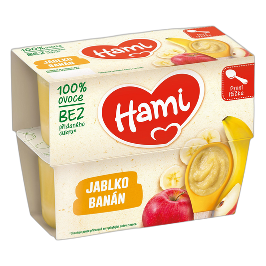 Hami Apple & Banana Baby Puree